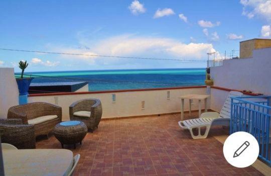Casa L'Eco Del Mare Alcamo Marina Villa Kültér fotó